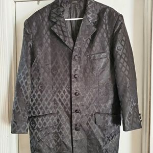 Gianni Vironi Men's Black Blazer